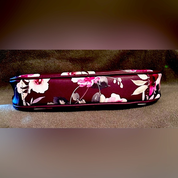 Rampage Purple And Pink Floral Hobo Shoulder Bag NWT MSRP $58 Purse Short - Picture 2 of 11